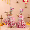 Pushp Mala Pink Lehenga Dhoti with Patka