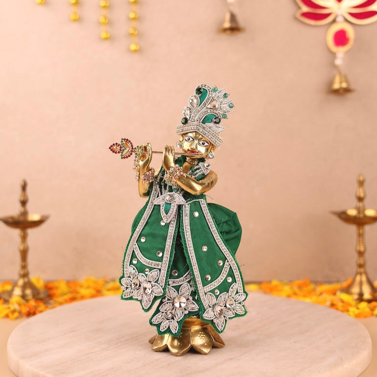 Saawan Sugandh Emerald Green Dhoti Patka
