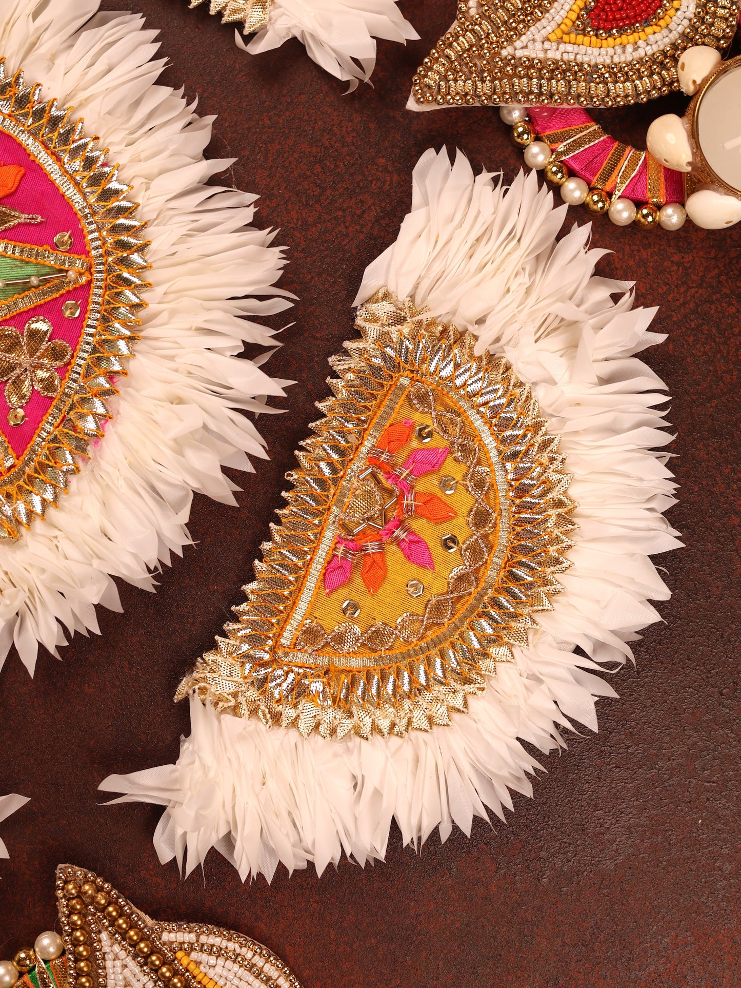 Shankhdeep Rangoli - Set of 9pcs