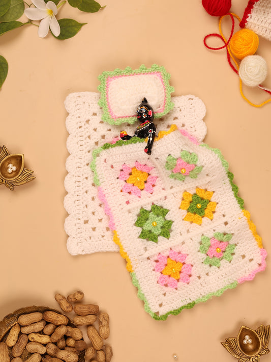 Ananda Laddu Gopal Bedding Set - 3 Pc