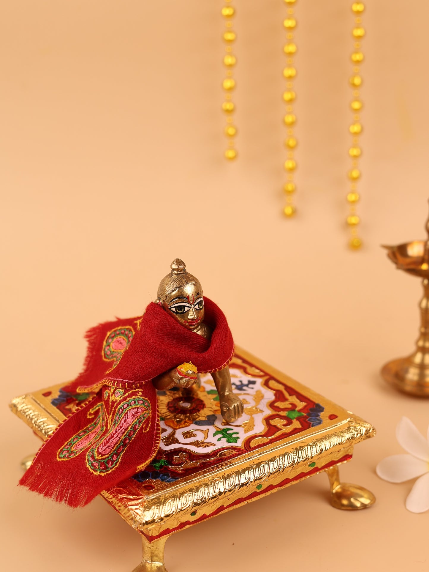 Madhavi Maroon Pashmina Shawl