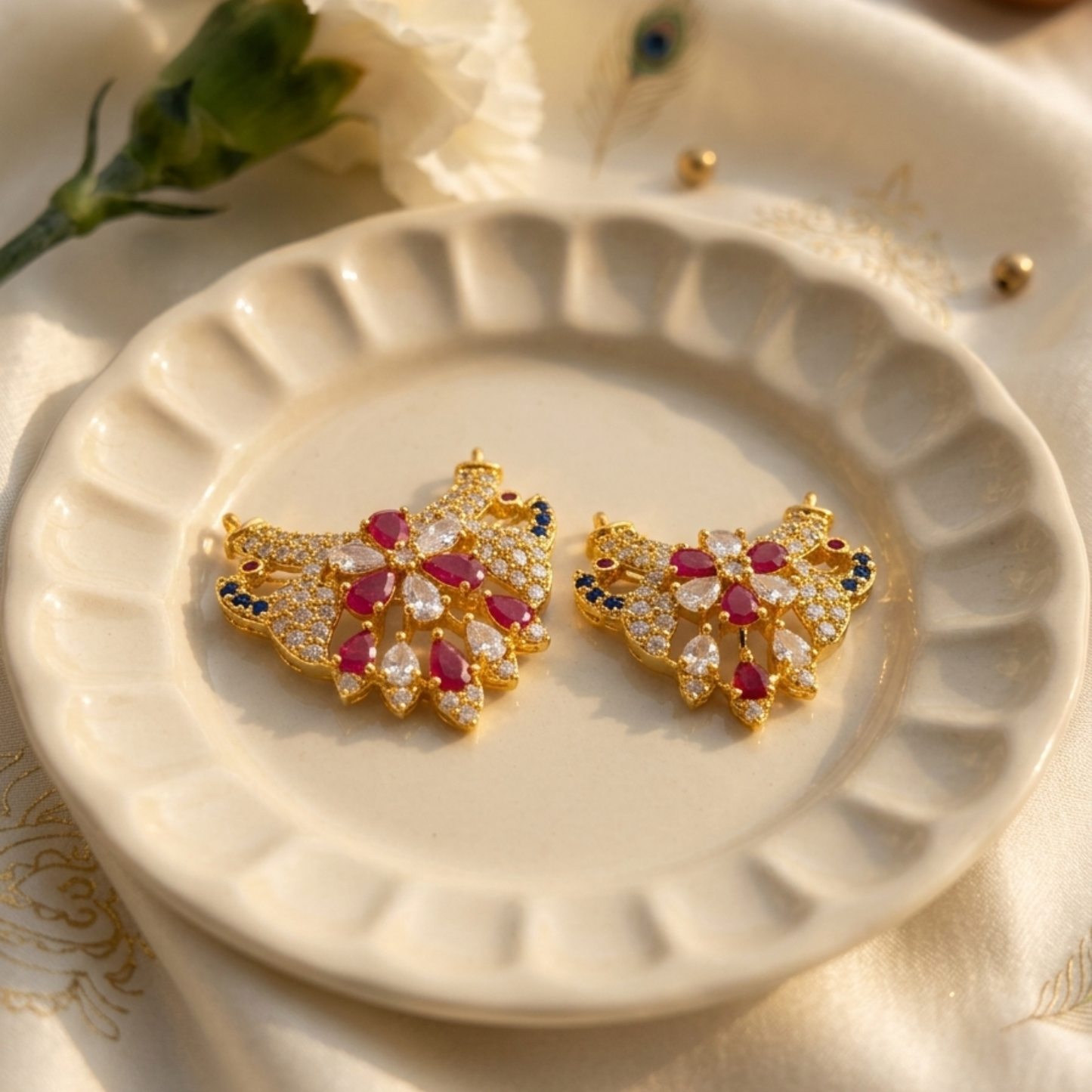Anar Ras Laddu Gopal Choker Necklace