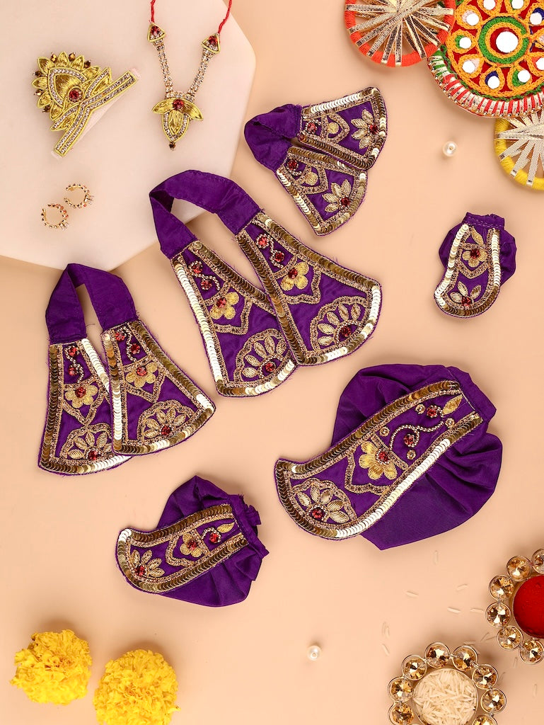 Divya Raas Purple Dhoti Patka collection