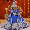 Saawan Sugandh Royal Blue Lehenga Patka