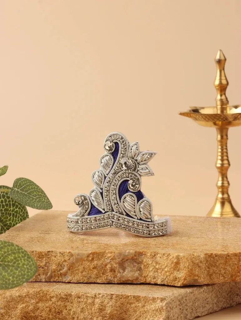 Saawan Sugandh Royal Blue Dhoti Patka - Devaya