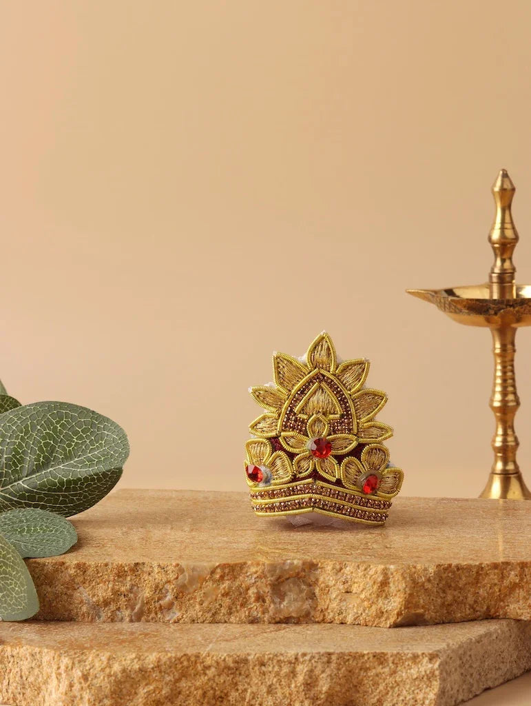 Divya Raas Maroon Laddu Gopal Poshak - Devaya