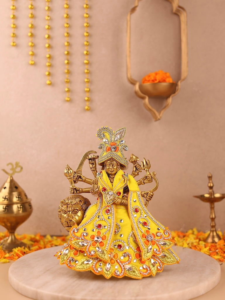 Mata Rani Poshak & Shringar Set