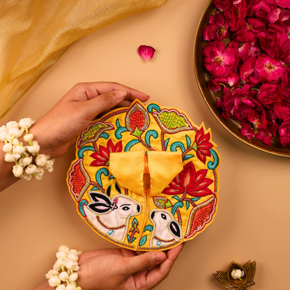 Kamdhenu Yellow Laddu Gopal Poshak