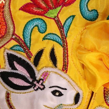 Kamdhenu Yellow Laddu Gopal Poshak