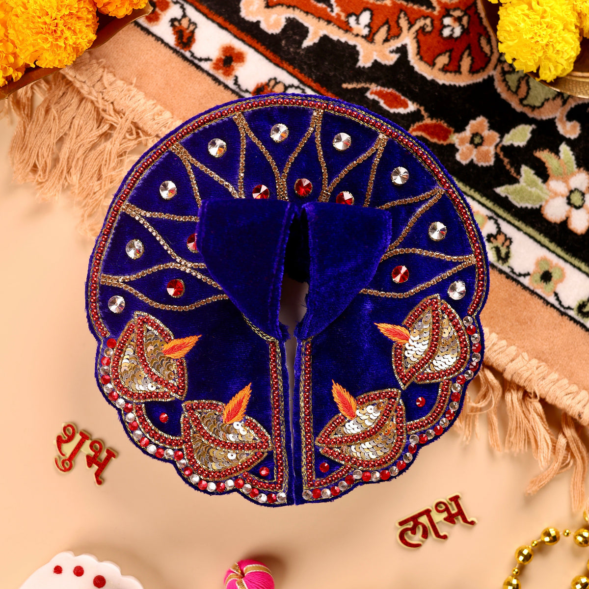 Deepotsav Blue Laddu Gopal Poshak