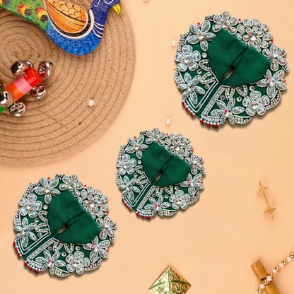 Hariyali green Laddu Gopal Poshak