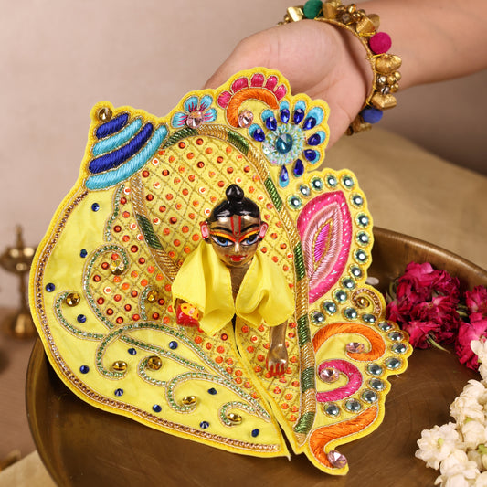 Shankh Naad Yellow Laddu Gopal Poshak