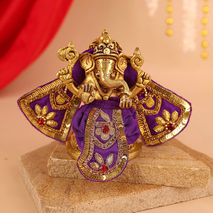Divya Raas Purple Dhoti Patka