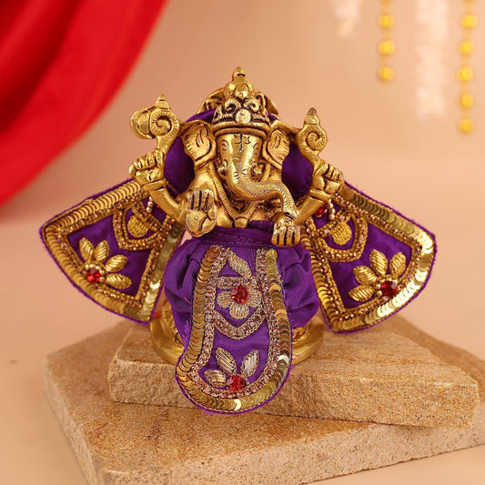Divya Raas Purple Dhoti Patka