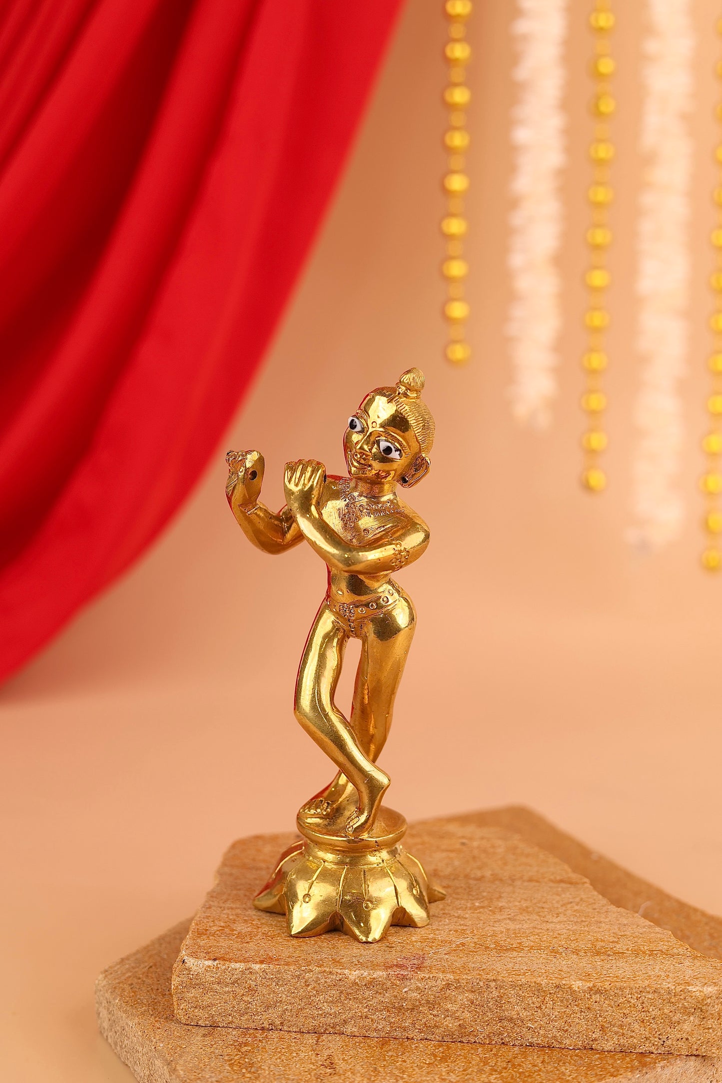 Radha Krishna Brass Idol