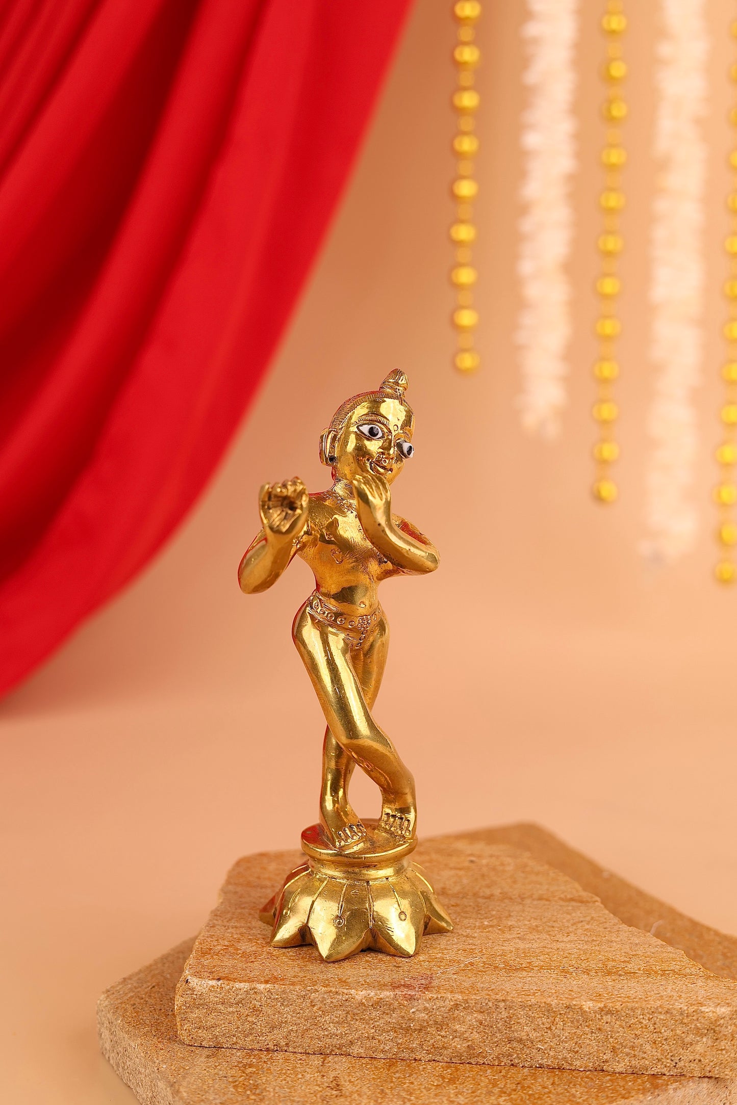 Radha Krishna Brass Idol