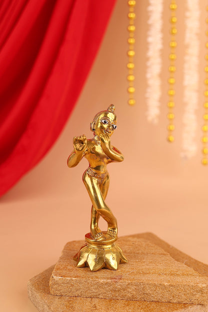 Radha Krishna Brass Idol