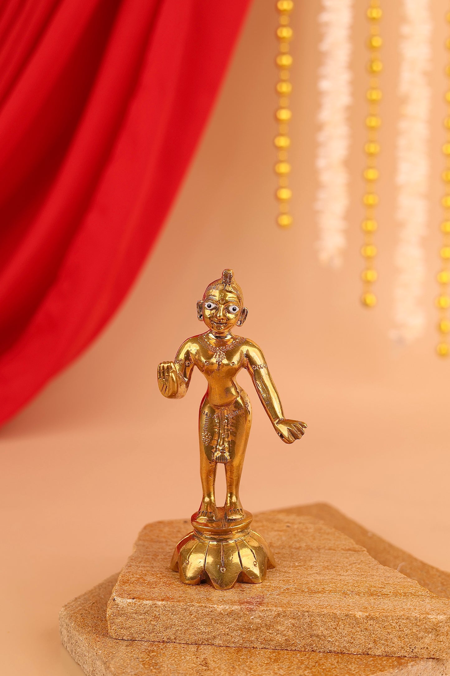 Radha Krishna Brass Idol
