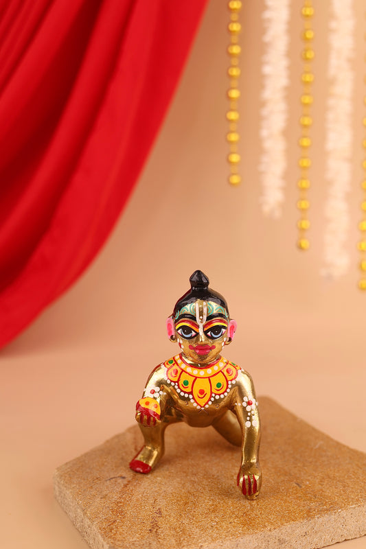 Laddu Gopal Brass Idol