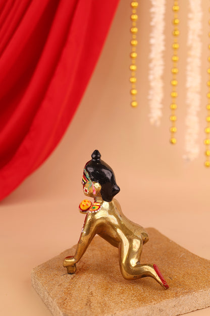 Laddu Gopal Brass Idol