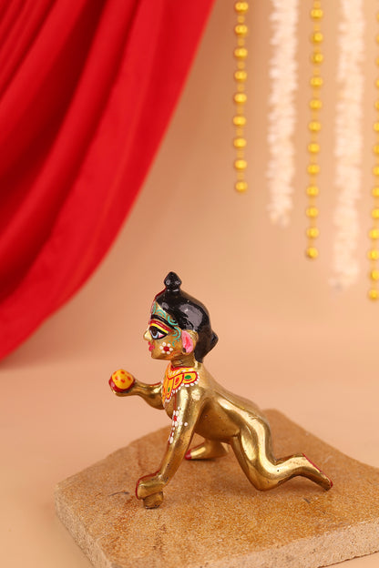 Laddu Gopal Brass Idol