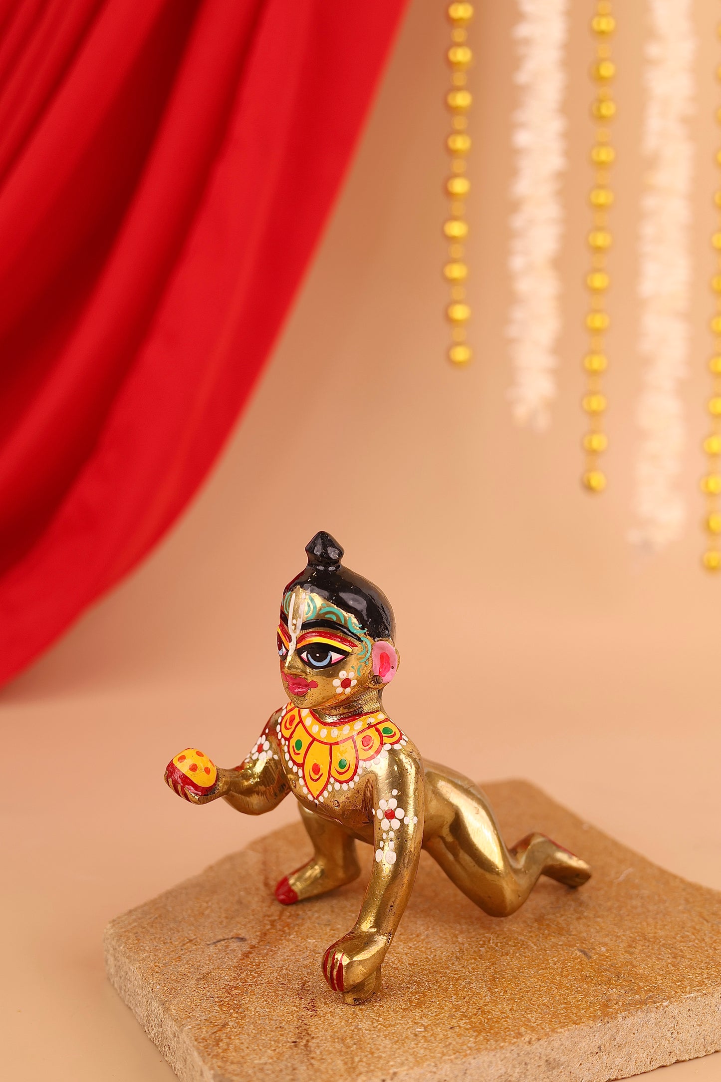 Laddu Gopal Brass Idol
