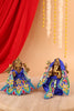 Indradhanu Blue Lehenga Dhoti with Patka