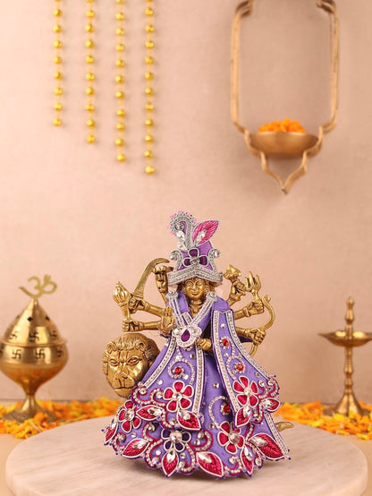 Pushp Mala Lavender Lehenga & Shringar Set