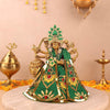 Divya Raas Green Lehenga Patka