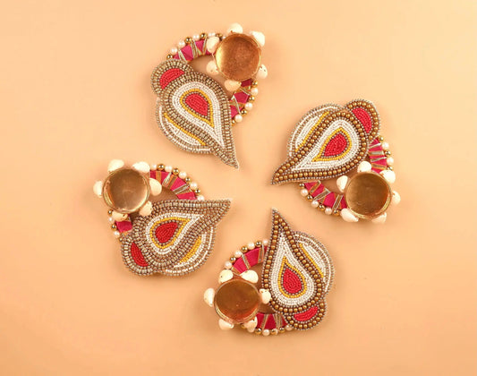 Shankhdeep Rangoli - Set of 9pcs Devaya