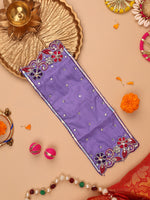 Pushp Mala Lavender Odhni