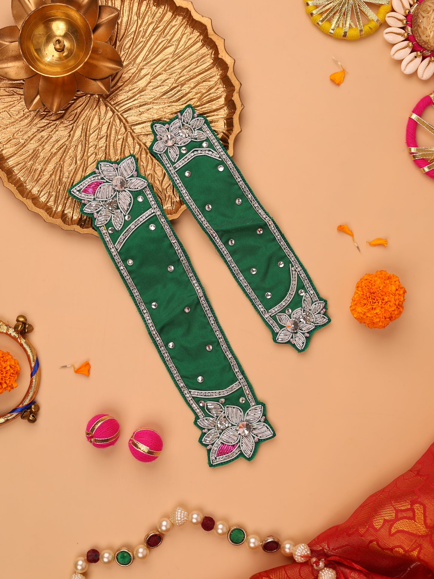 Saawan Sugandh Green Odhni