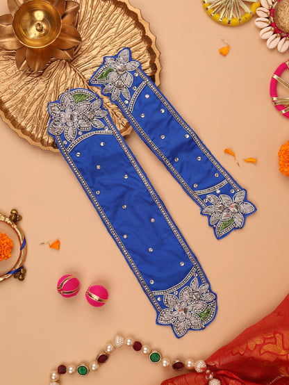 Saawan Sugandh Blue Odhni