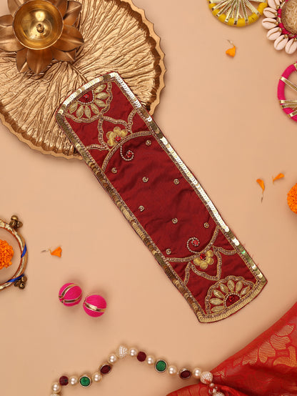 Divya Raas Maroon Odhni