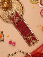 Divya Raas Maroon Odhni