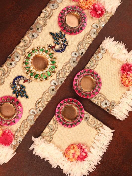Moranjali Rangoli - Set of 3pcs