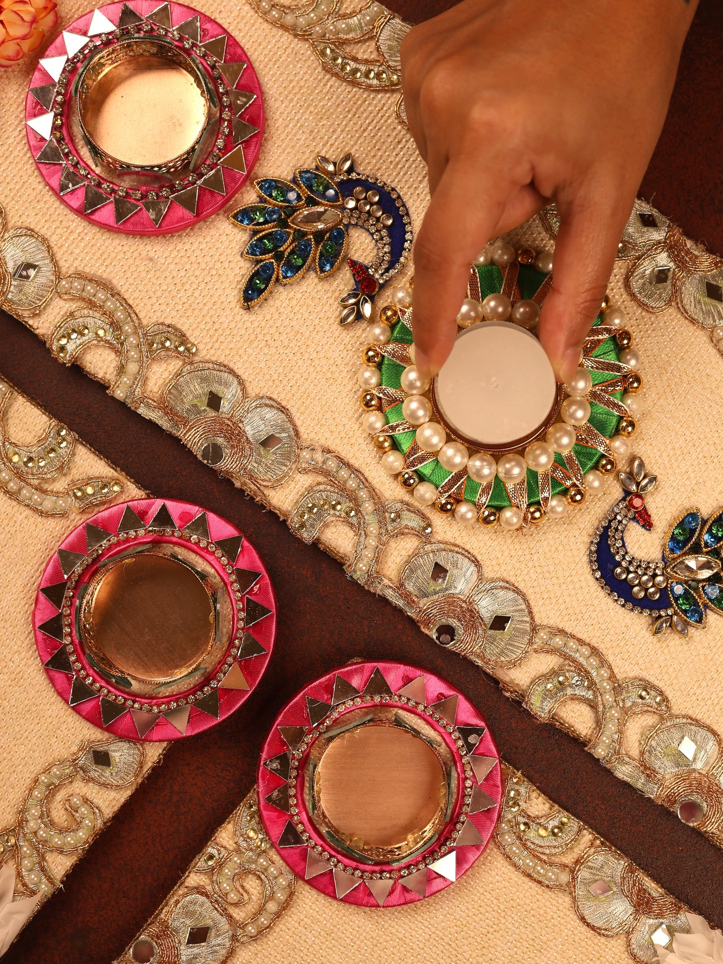 Moranjali Rangoli - Set of 3pcs