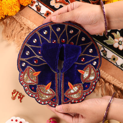 Deepotsav Blue Laddu Gopal Poshak