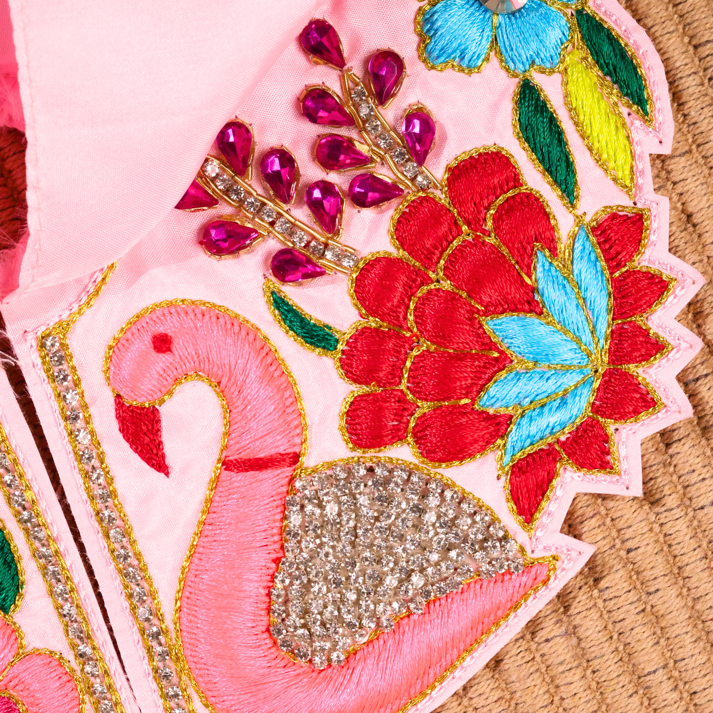 Kusum Sarovar Pink Laddu Gopal Poshak