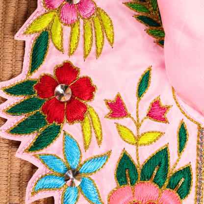 Kusum Sarovar Pink Laddu Gopal Poshak