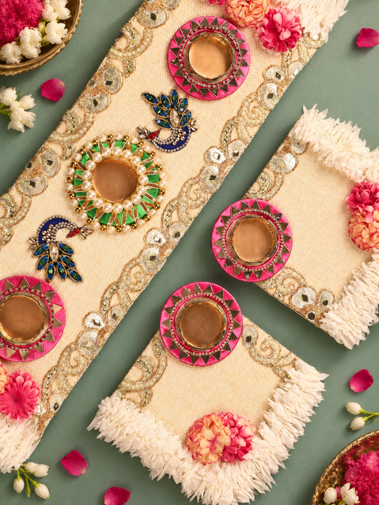 Moranjali Rangoli - Set of 3pcs