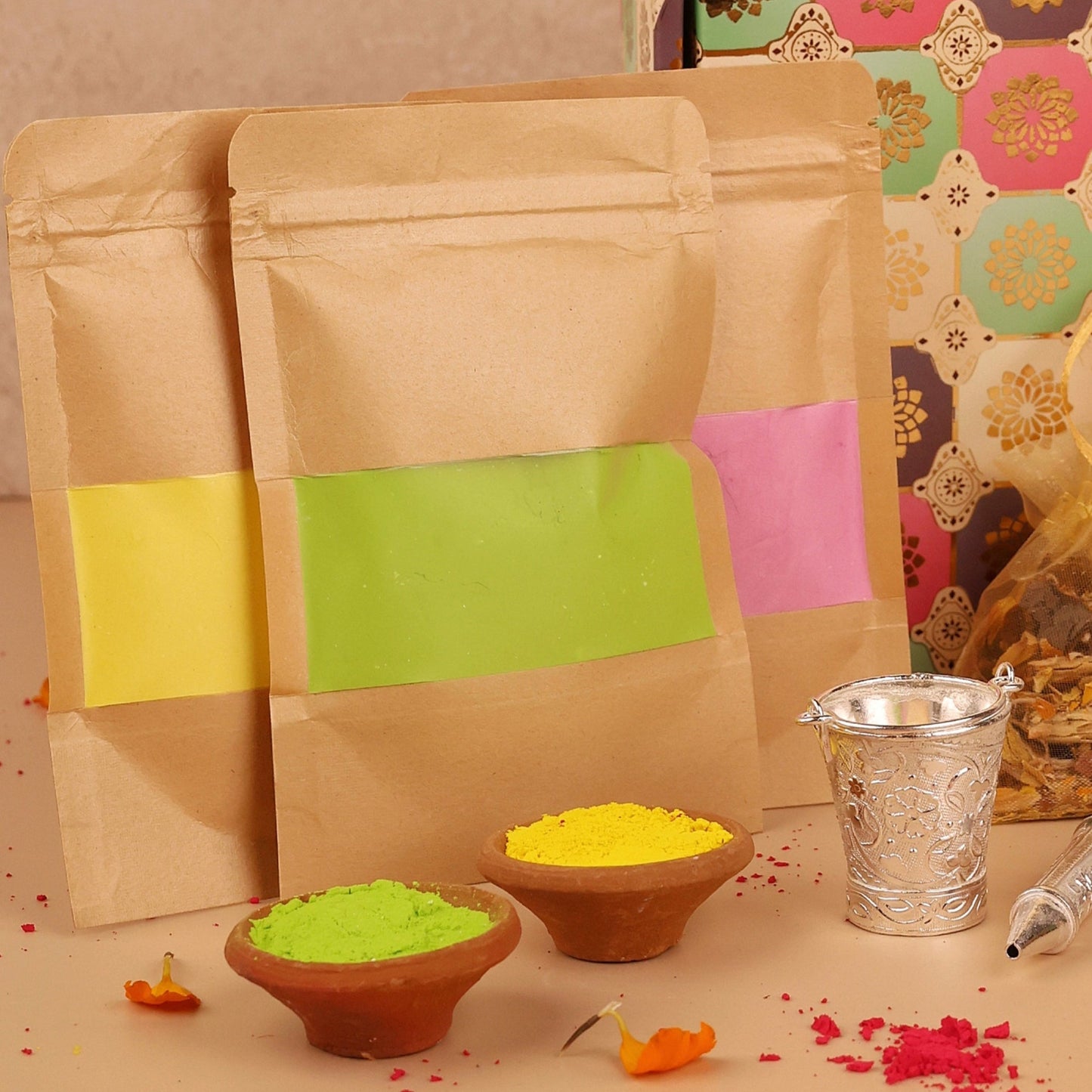 Shyam Rangotsav Pooja Gift Box for Holi