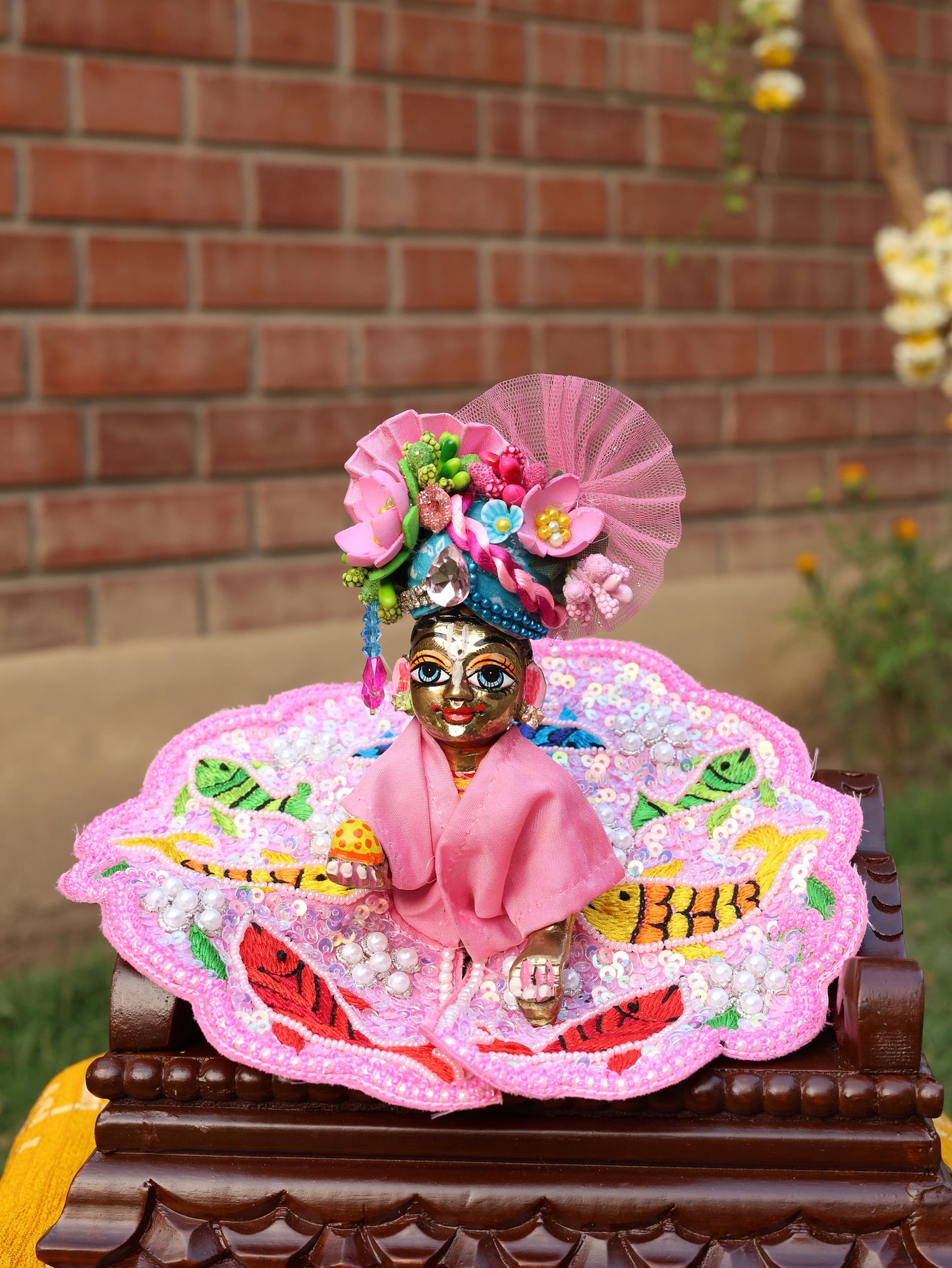 Yamuna Raas Laddu Gopal Poshak