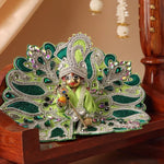 Varsha Raag Lime Green Laddu Gopal Poshak