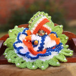 Tricolor Wool Laddu Gopal Poshak 3 Pc Set