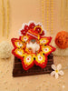 Sunehri Orange Wool Laddu Gopal Poshak 2 Pc Set