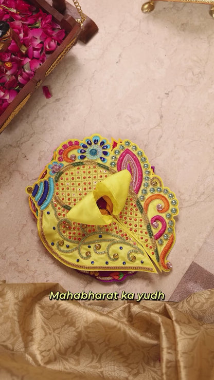 Shankh Naad Yellow Laddu Gopal Poshak
