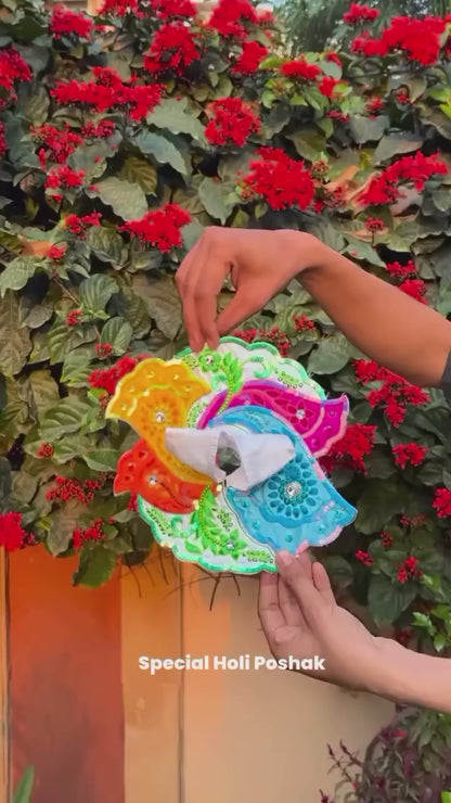 Phagun Leela Multi-Colour Laddu Gopal Poshak