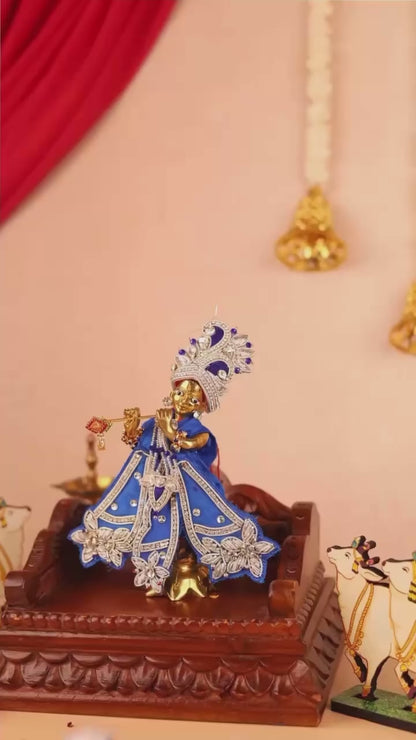 Saawan Sugandh Royal Blue Dhoti Patka