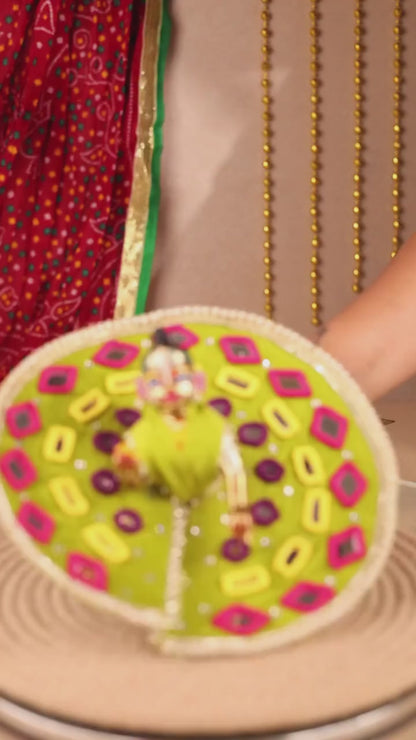 Garbo Green Laddu Gopal Poshak